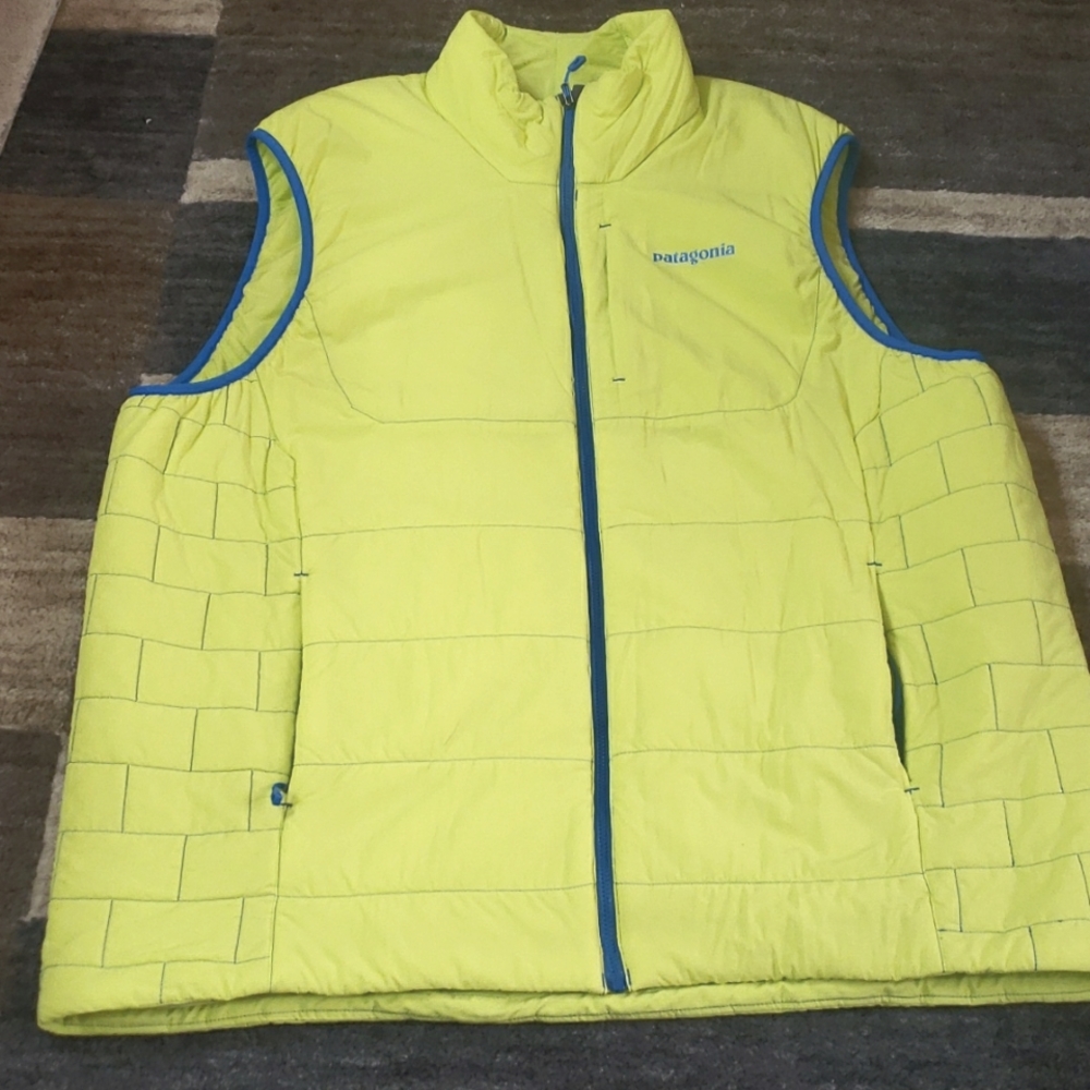 Patagonia Men's Yellow Puffer Vest